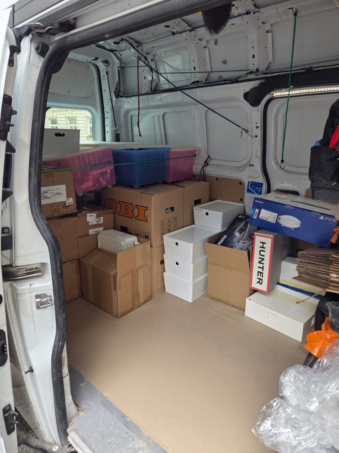 Alte Kisten, Kartons und Verpackungen entsorgen in Wien